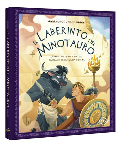 Libro El Laberinto Del Minotauro - Mitos Griegos - Lexus