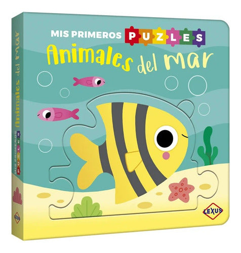 Mis Primeros Puzles: Animales Del Mar - Cuento/puzle 5 Pzas