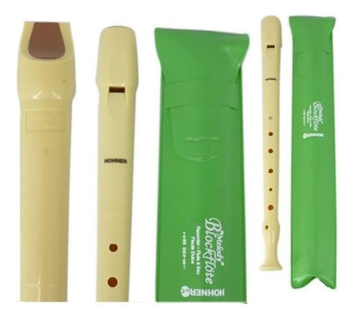 Flauta Dulce Hohner 9508 En C Digitación Alemana - Marfil