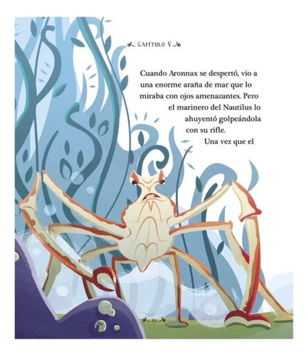 Libro Veinte Mil Leguas De Viaje Submarino - Clasico Juvenil