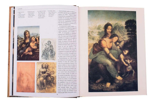 Libro Leonardo Da Vinci Vida Y Obra - Lexus - Nuevo Y Origin
