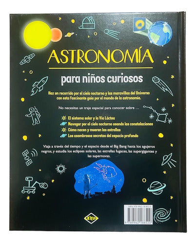Libro: Astronomia Para Niños Curiosos - Lexus - Tapa Dura