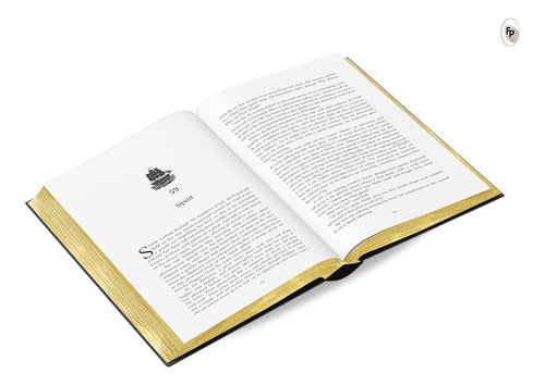 Moby Dick - Herman Melville - Libro En Ingles - Ed. Lujo