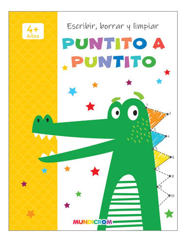 Libro Actividades Puntito A Puntito Traza, Borra Y Limpia...