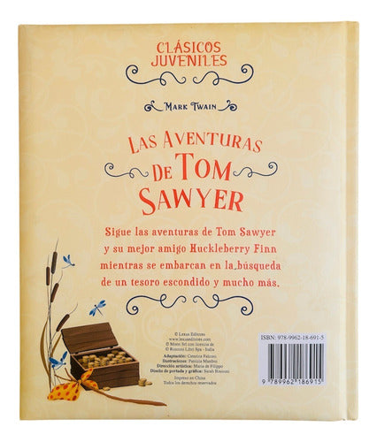 Libro Las Aventuras De Tom Sawyer Ilustrado Clasico Juvenil