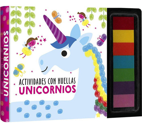 Libro De Actividades Con Huellas - Unicornios - Lexus