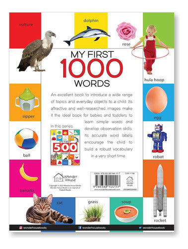 My First 1000 Words Libro Ilustrado De Aprendizaje Temprano