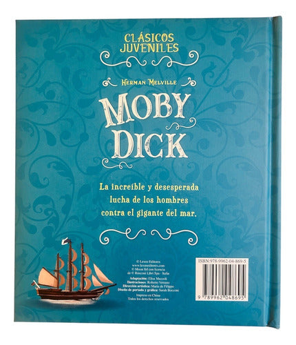 Libro Moby Dick Ilustrado- Clasicos Juveniles - Lexus T/dura