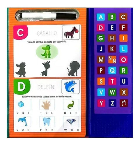 Libro Interactivo Escucha Y Aprende Abc - 27 Sonidos - Lexus