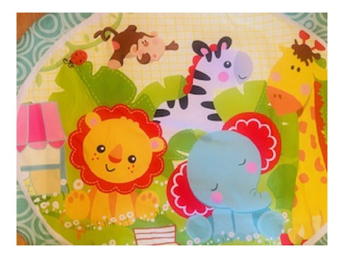 Alfombra Gimnasio Zoo Para Bebe 0-18m Estimulacion Temprana Colores