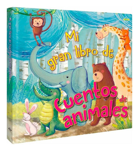 Mi Gran Libro De Cuentos De Animales - Lexus - Nuevo T/dura
