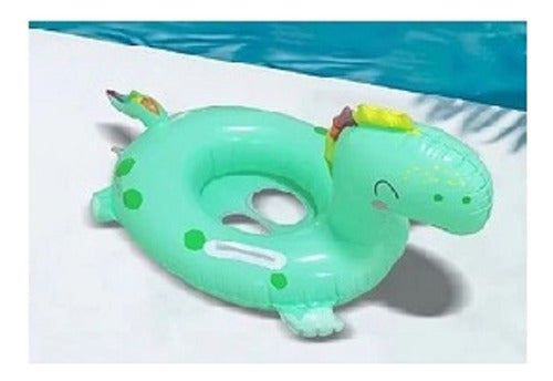 Flotador Inflable Para Bebé Dinosaurio Varios Colores
