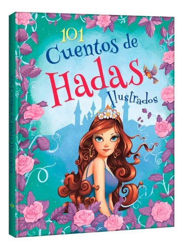 Libro 101 Cuentos De Hadas Ilustrados - Lexus - Nuevo T/dura