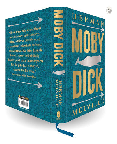 Moby Dick - Herman Melville - Libro En Ingles - Ed. Lujo