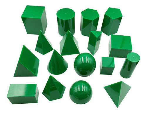 Cuerpos Geométricos 3d 17 Unidades