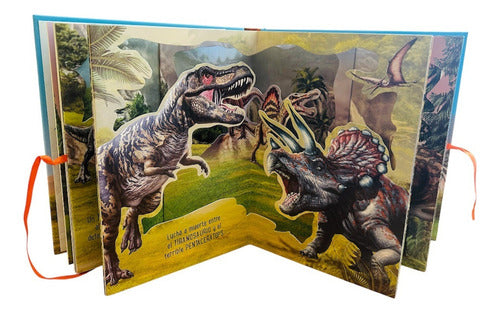 Libro ¡grrr! Dinosaurios Pop Up - Lexus Nuevo/original T/dur
