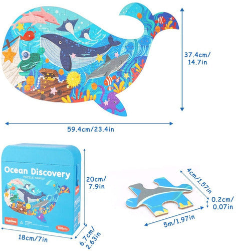 Puzle El Océano (piezas 108)