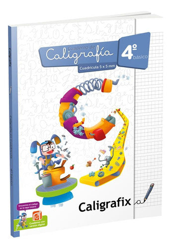 Caligrafia Cuadricula 4 Básico Editorial Editorial Caligrafix, Tapa Blanda.