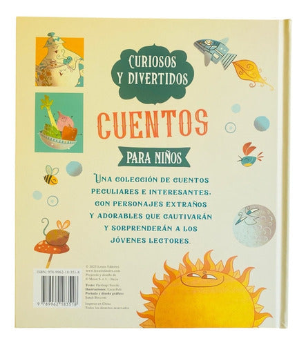 Libro Curiosos Y Divertidos Cuentos Para Niños - Lexus Nuevo
