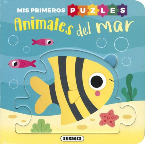 Animales Del Mar (mis Primeros Puzles), De Martínez, Emma., Vol. 1. Editorial Susaeta, Tapa Dura En Español