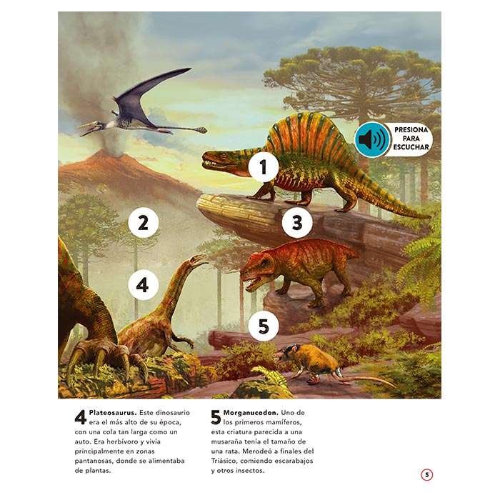 Dinosaurios y Vida Prehistórica 50 Sonidos