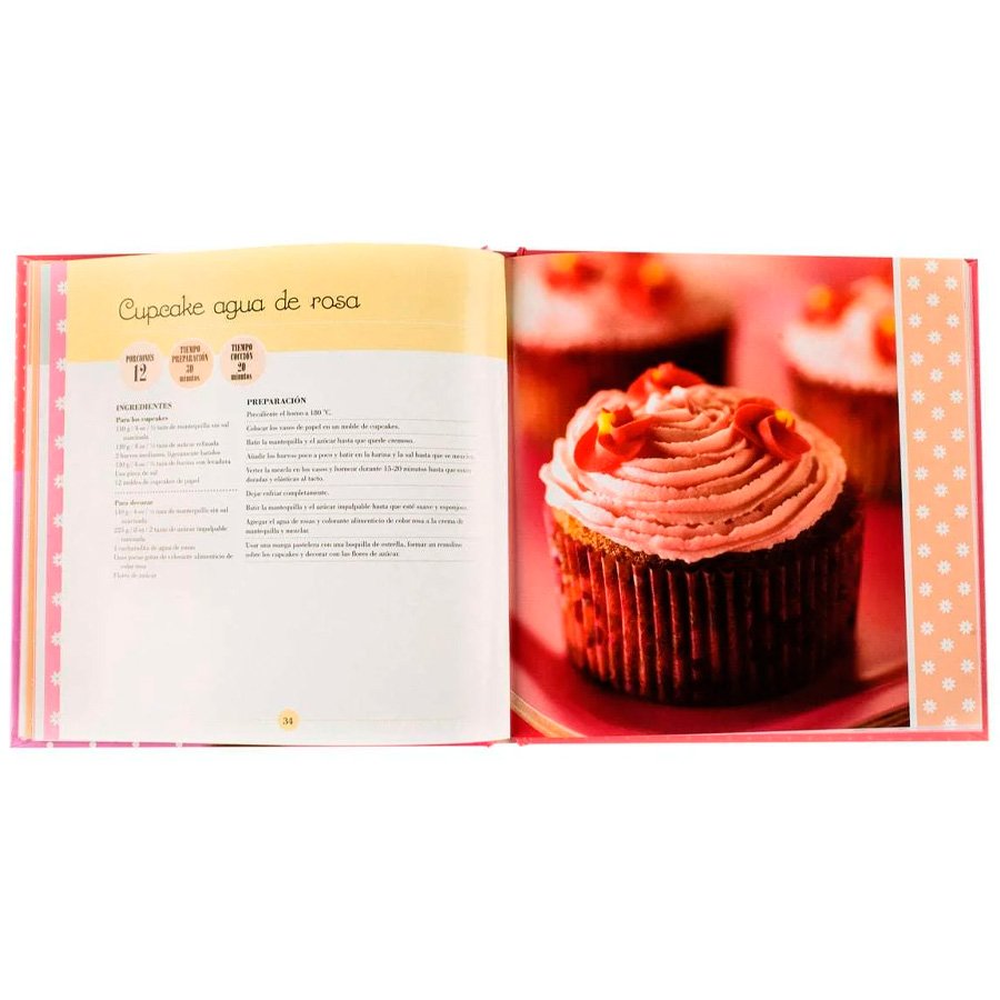 Cupcakes Libro de Recetas + Moldes
