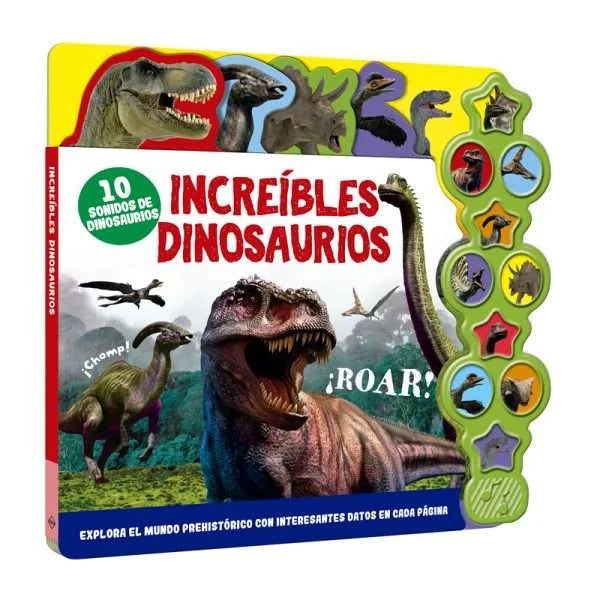 Increíbles Dinosaurios: 10 Sonidos