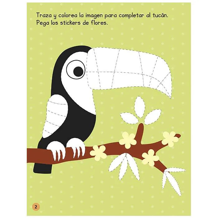 Libro de actividades Animales de la Jungla
