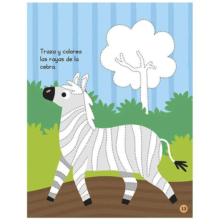 Libro de actividades Animales de la Jungla