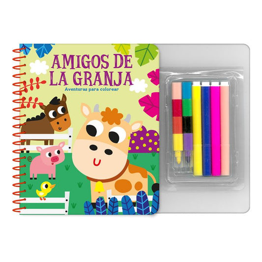 Amigos de la Granja - Aventuras para Colorear