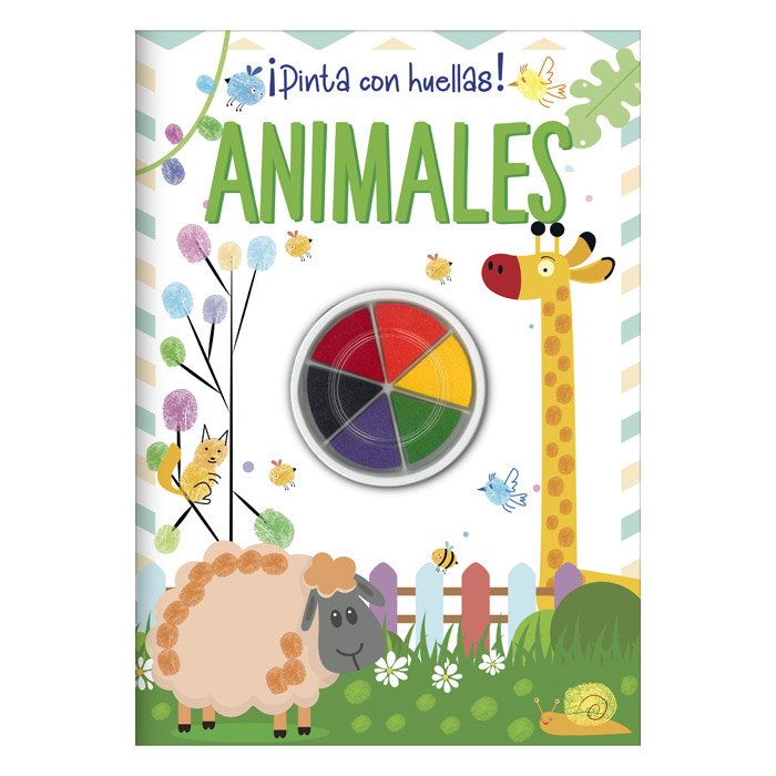 Animales – Pinta con huellas