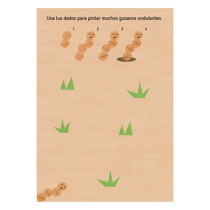 Jardín – Pinta con huellas