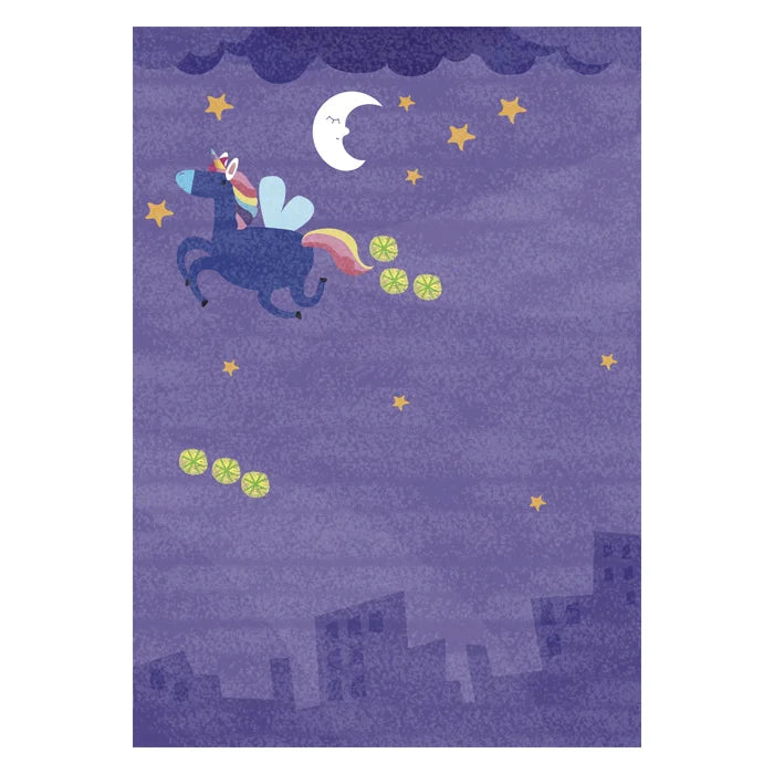 Unicornios – Pinta con huellas