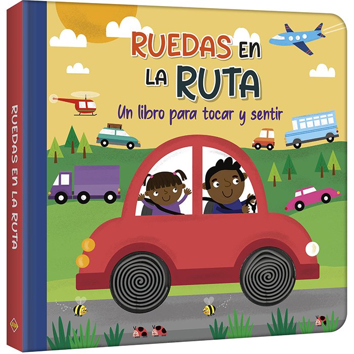 Ruedas en la Ruta: Un Libro para Tocar y Sentir