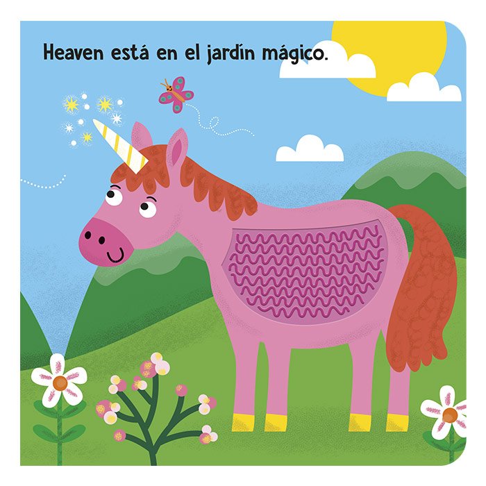 El Mágico Mundo de los Unicornios: Un Libro para Tocar y Sentir