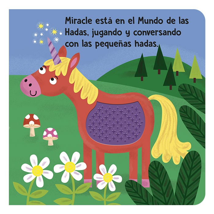El Mágico Mundo de los Unicornios: Un Libro para Tocar y Sentir