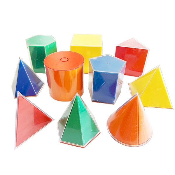 Cuerpos Geométricos Con Redes Plegables 2d/3d