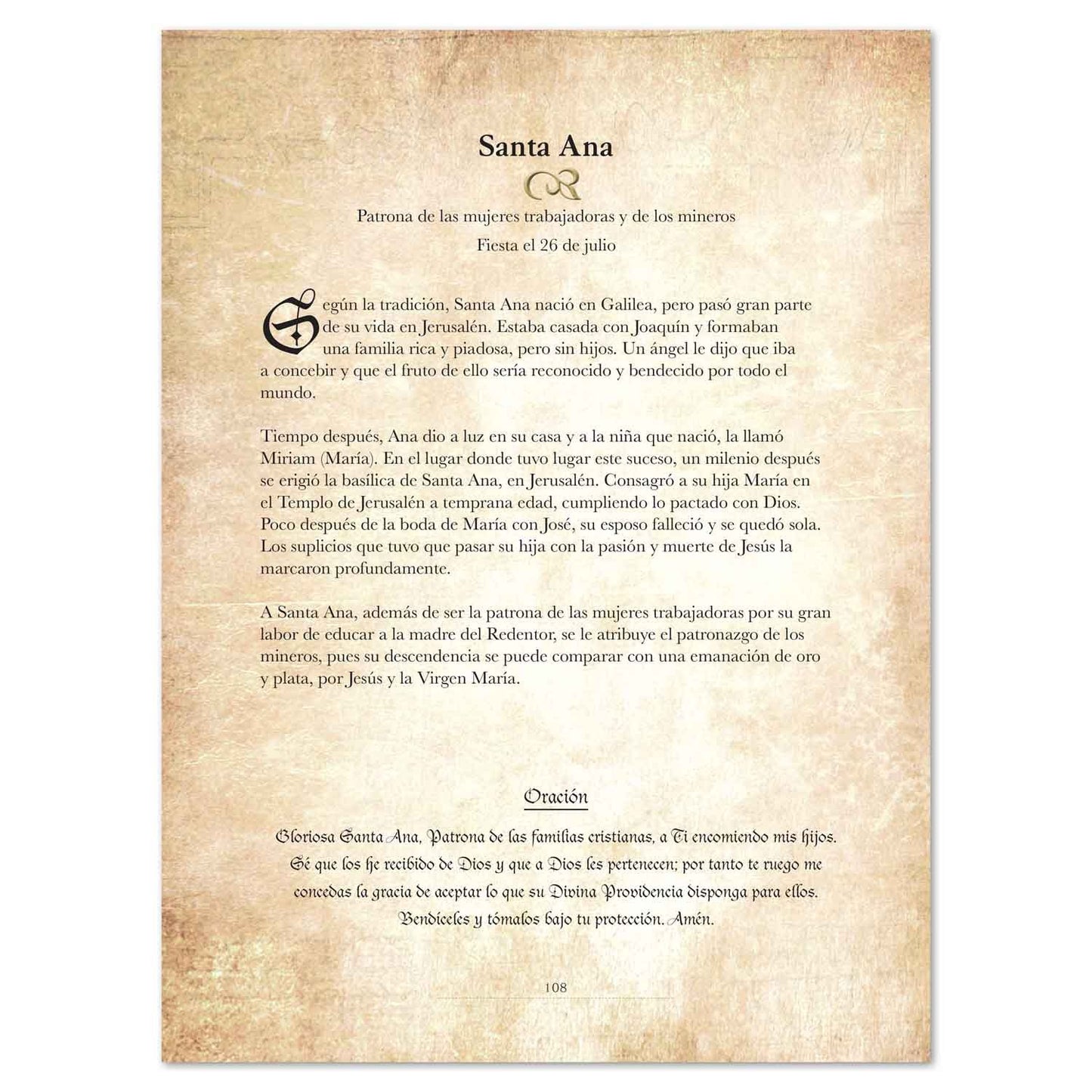 Vida de Santos