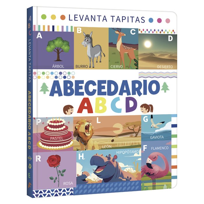 Abecedario ABCD – Levanta Tapitas