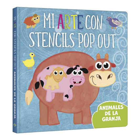 Mi Arte con Stencils Pop Out – Animales de la Granja