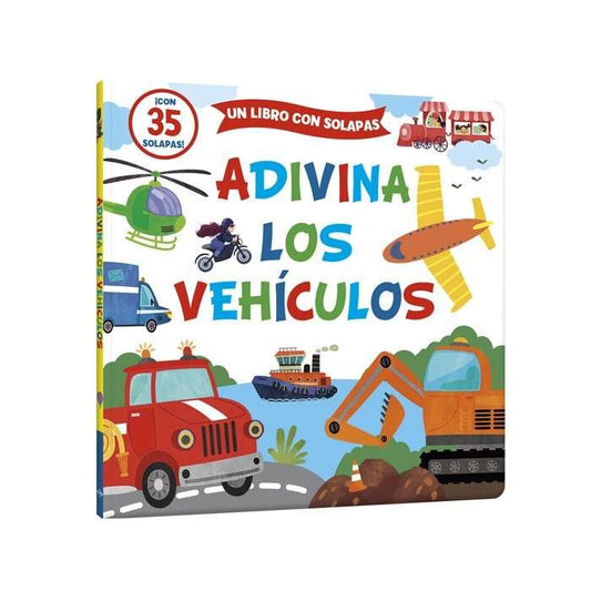 Adivina Los Vehículos, con 35 Solapas