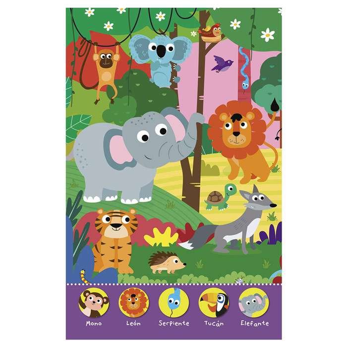 Busca y Encuentra Animales - Mi Primer Libro con más de 50 Sonidos
