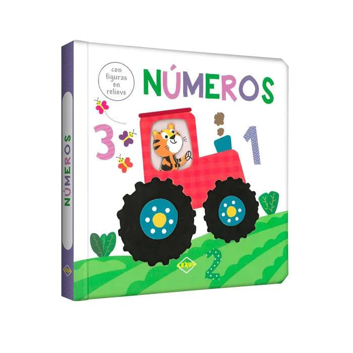 Números - Con Figuras en Relieve