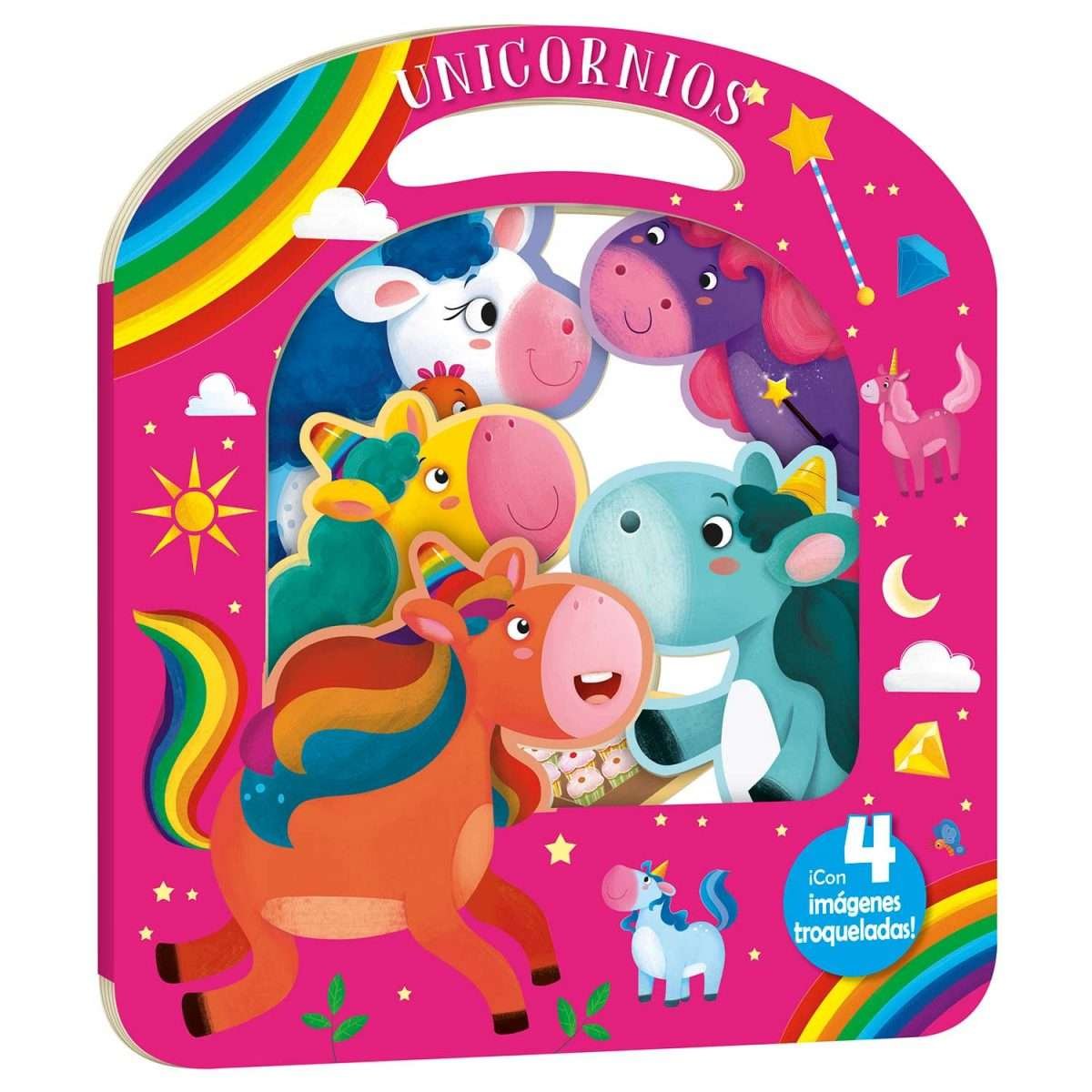 Unicornios – 4 Imágenes Troqueladas