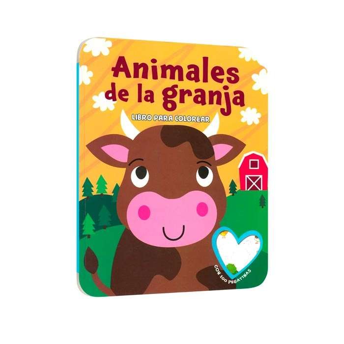 Animales de la Granja Libro para Colorear