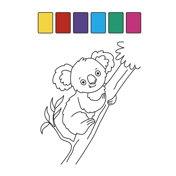 Animales: Libro para Colorear
