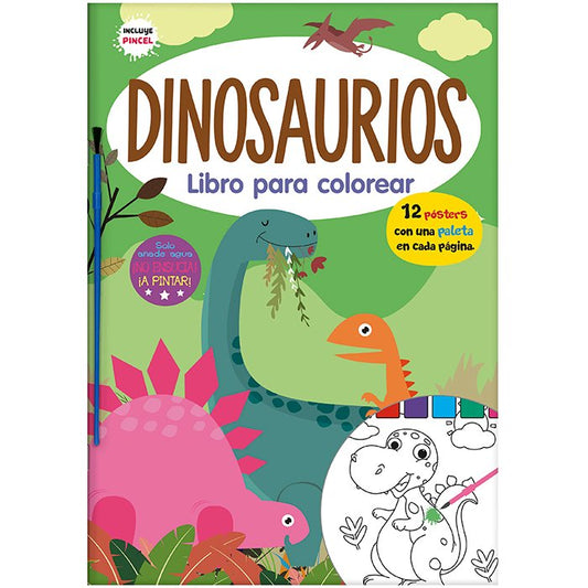 Dinosaurios: Libro para Colorear