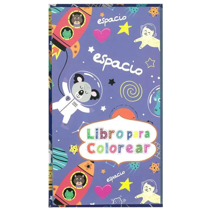 Set de Libros para Colorear Espacio