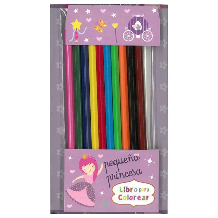 Set de Libros para Colorear Pequeña Princesa
