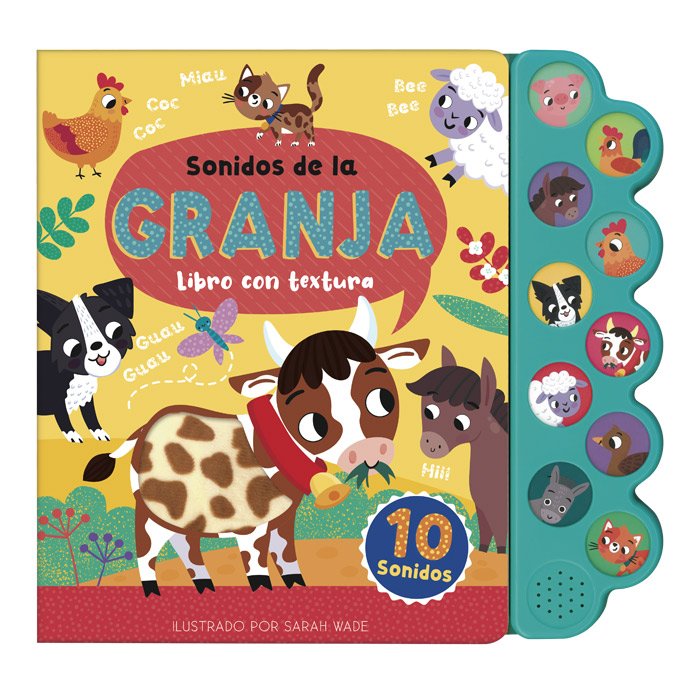 Libro con Textura – Sonidos de La Granja